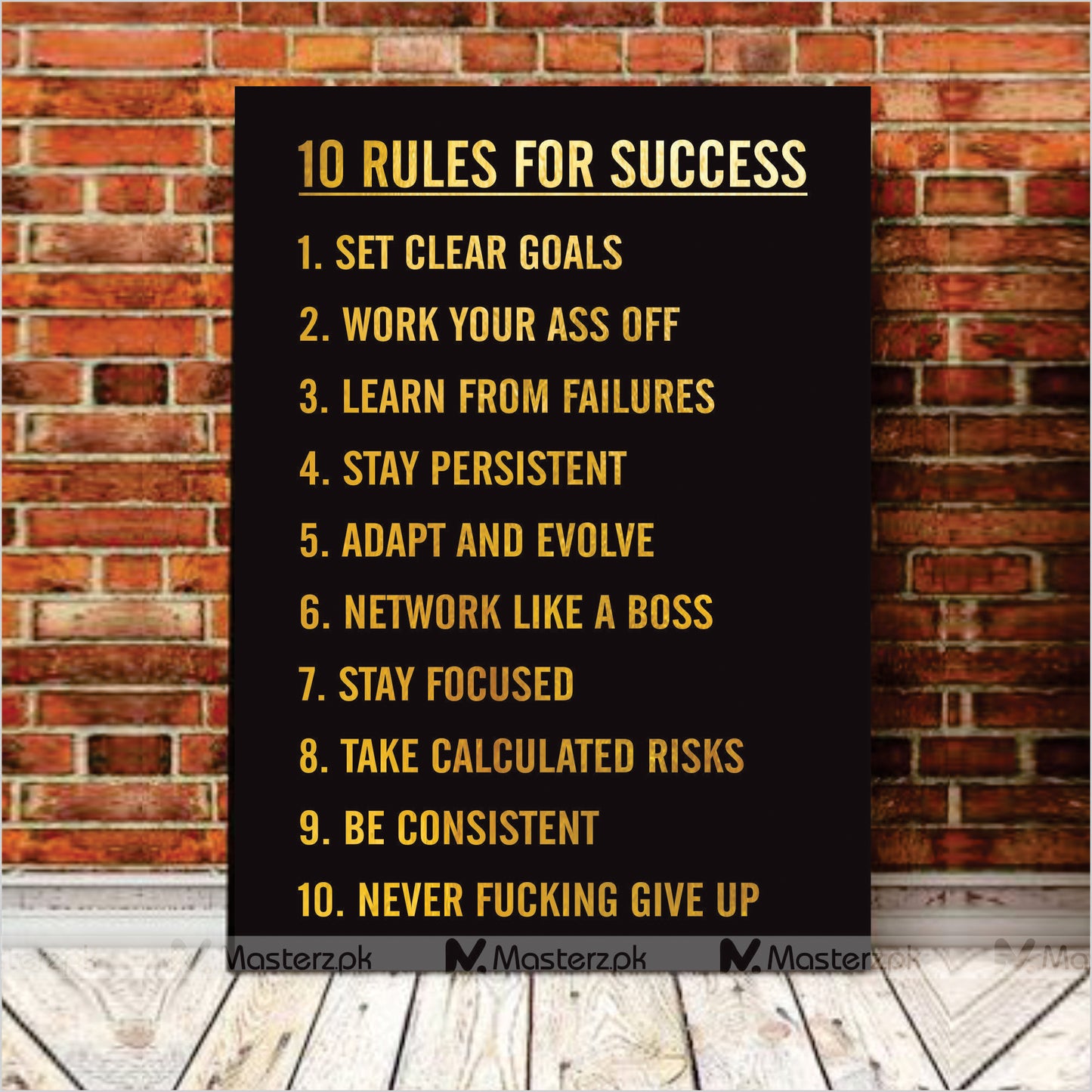 Rules For Success Framaéstro