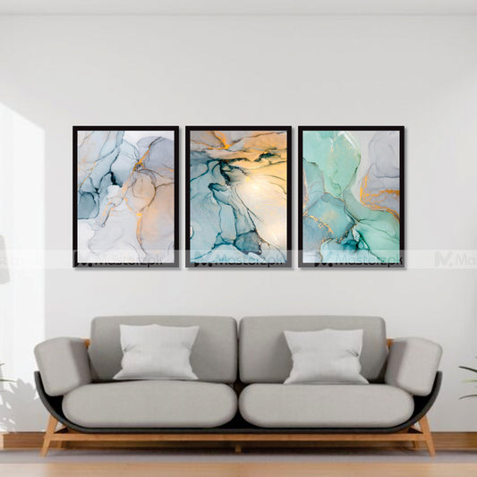 Set of 3 Aesthetic Marble Framaéstro