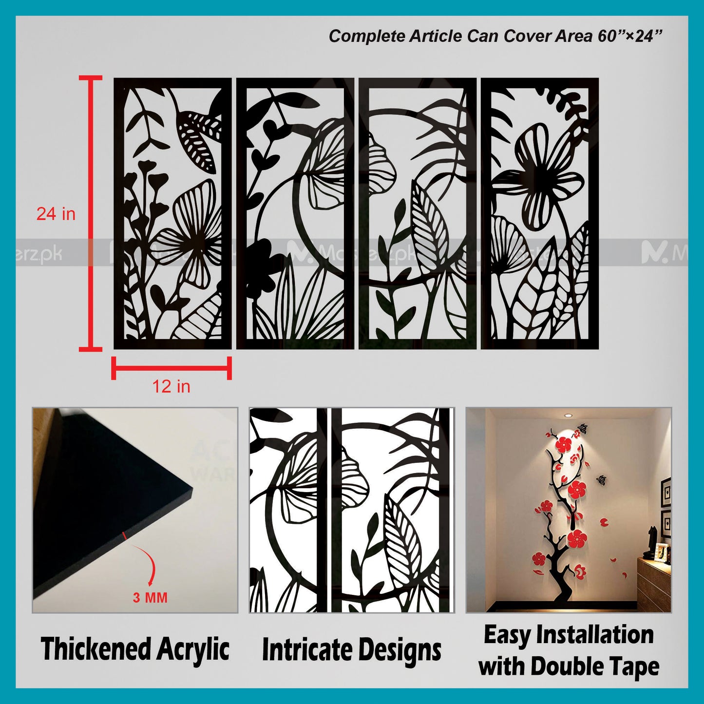 4 Panel Decorous Maéstro