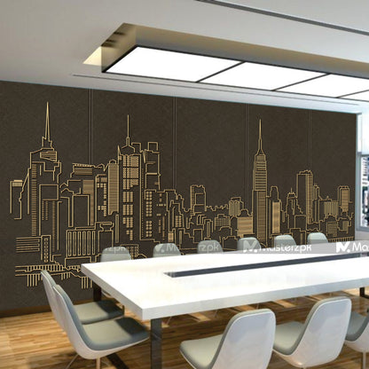 Modern Metropolis| Wall Decal