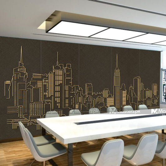 Modern Metropolis| Wall Decal