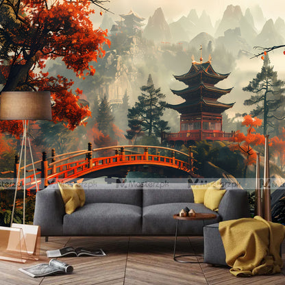 Woodland Autumn Vibes Nature| Wall Decal