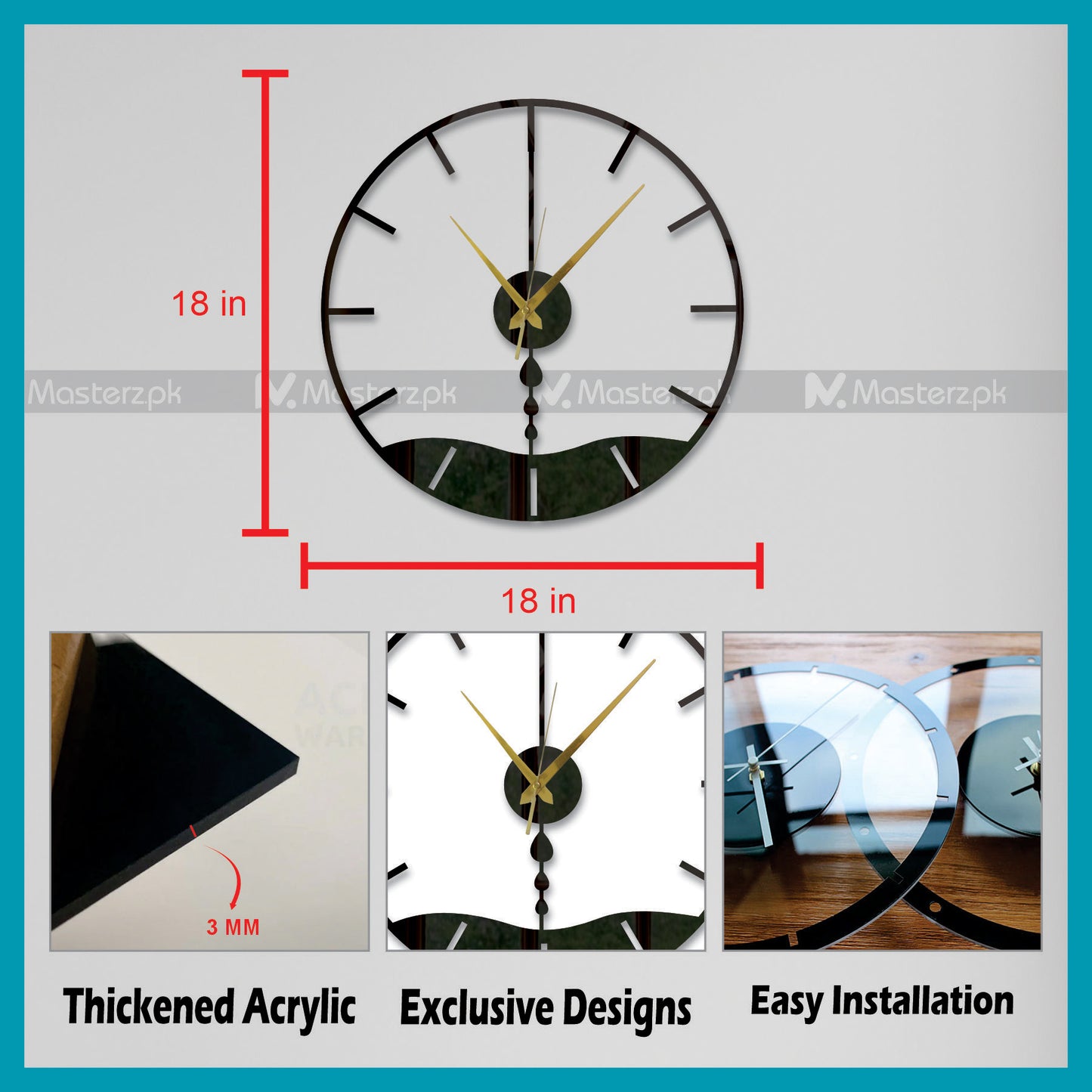 Modern Chinese Clock Maéstro