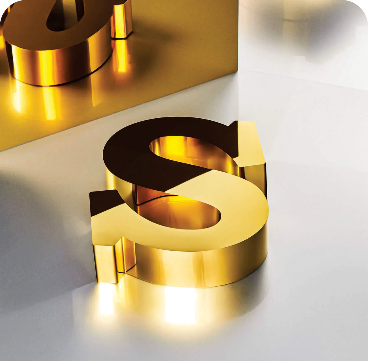 3D METAL / STEEL LETTERS