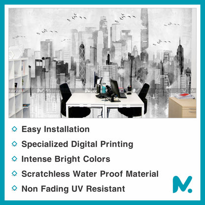 The Urban Pulse | Wall Decal
