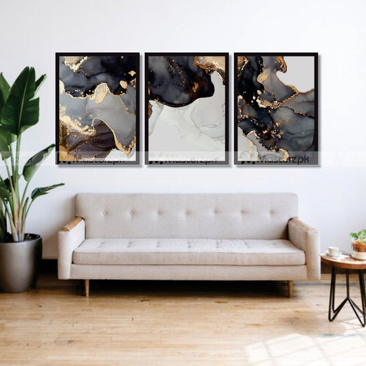 Set of 3 Alky Black Framaéstro