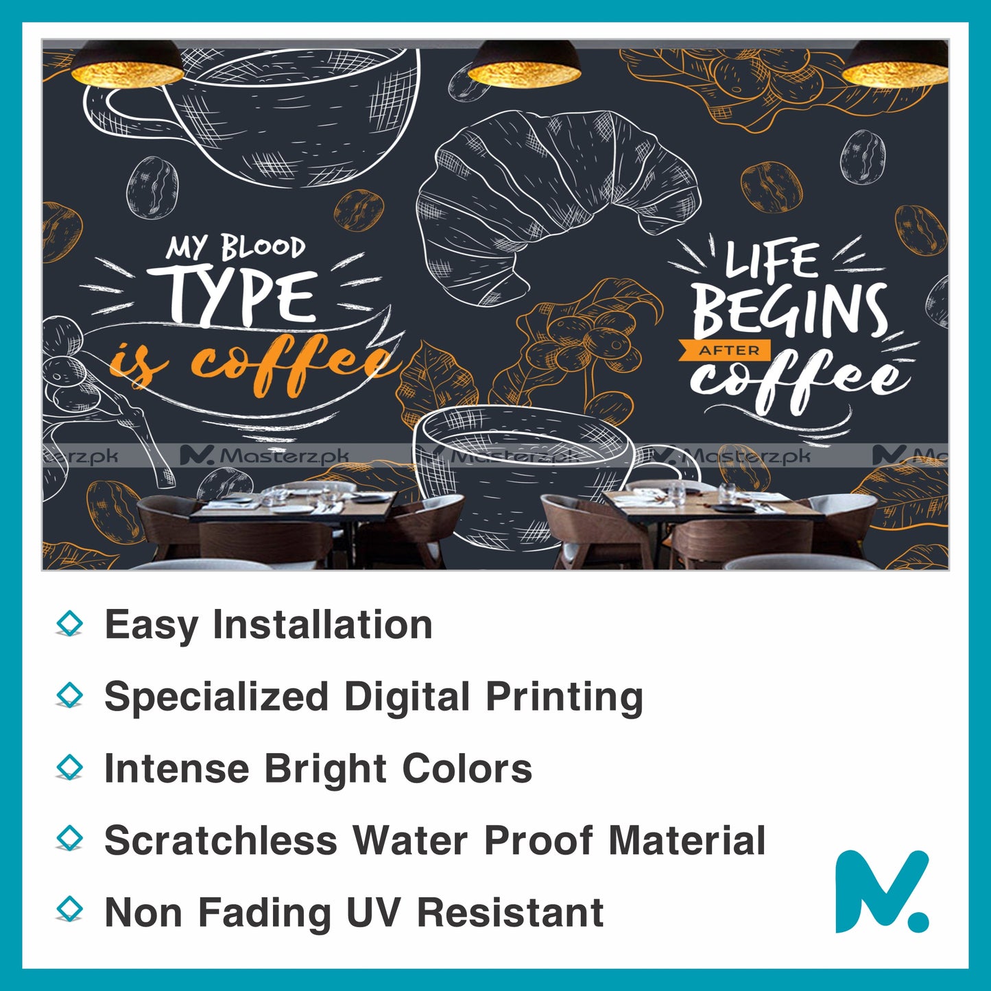 Coffee Craze| Wall Decal
