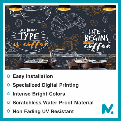 Coffee Craze| Wall Decal