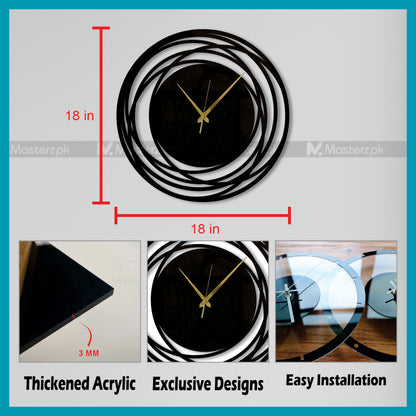 Classy Spiral Clock Maéstro