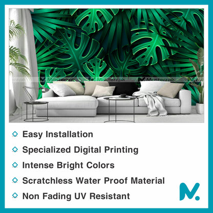 Leafy Retreat| Wall Decal