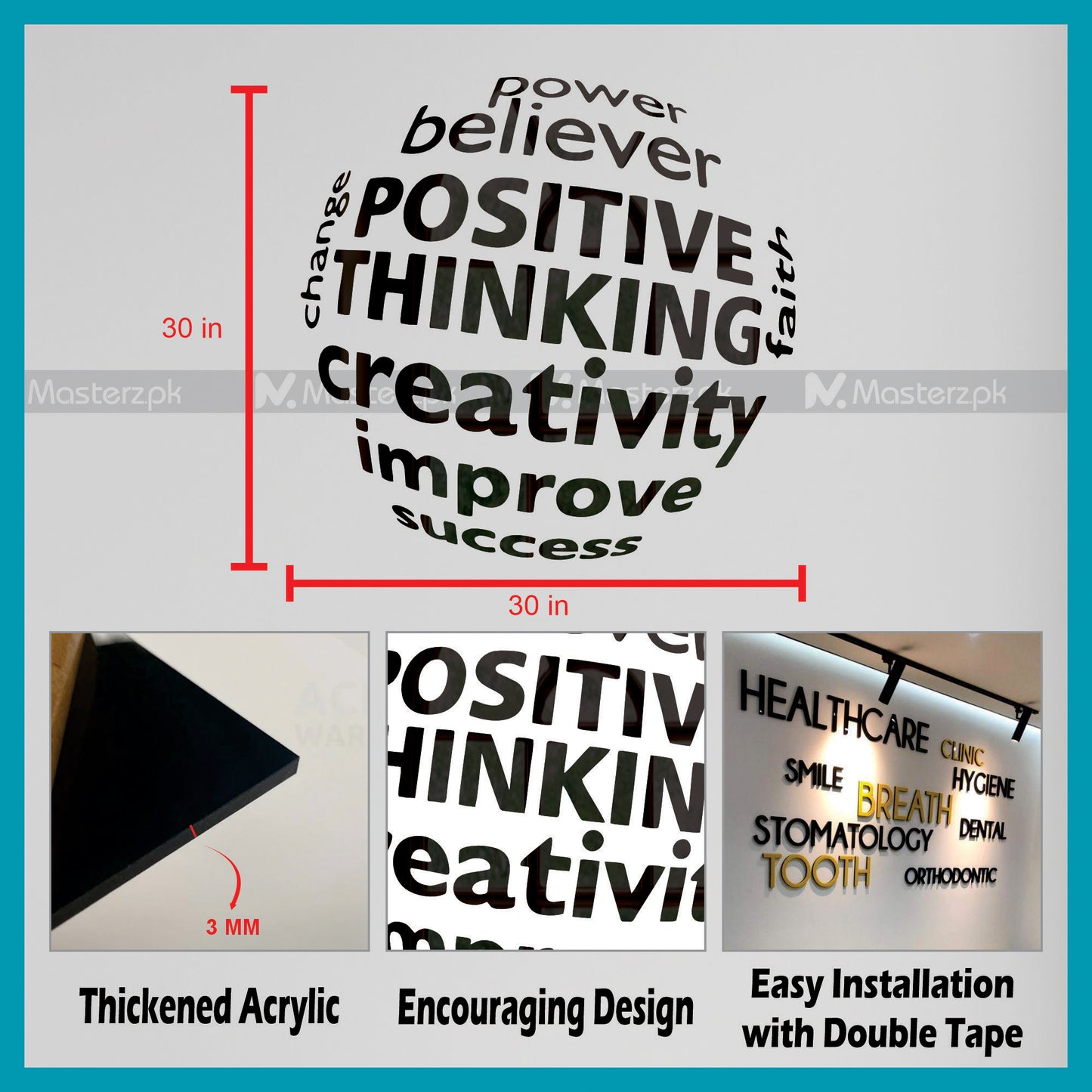 Positive Words Globe Maéstro