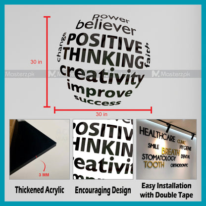 Positive Words Globe Maéstro
