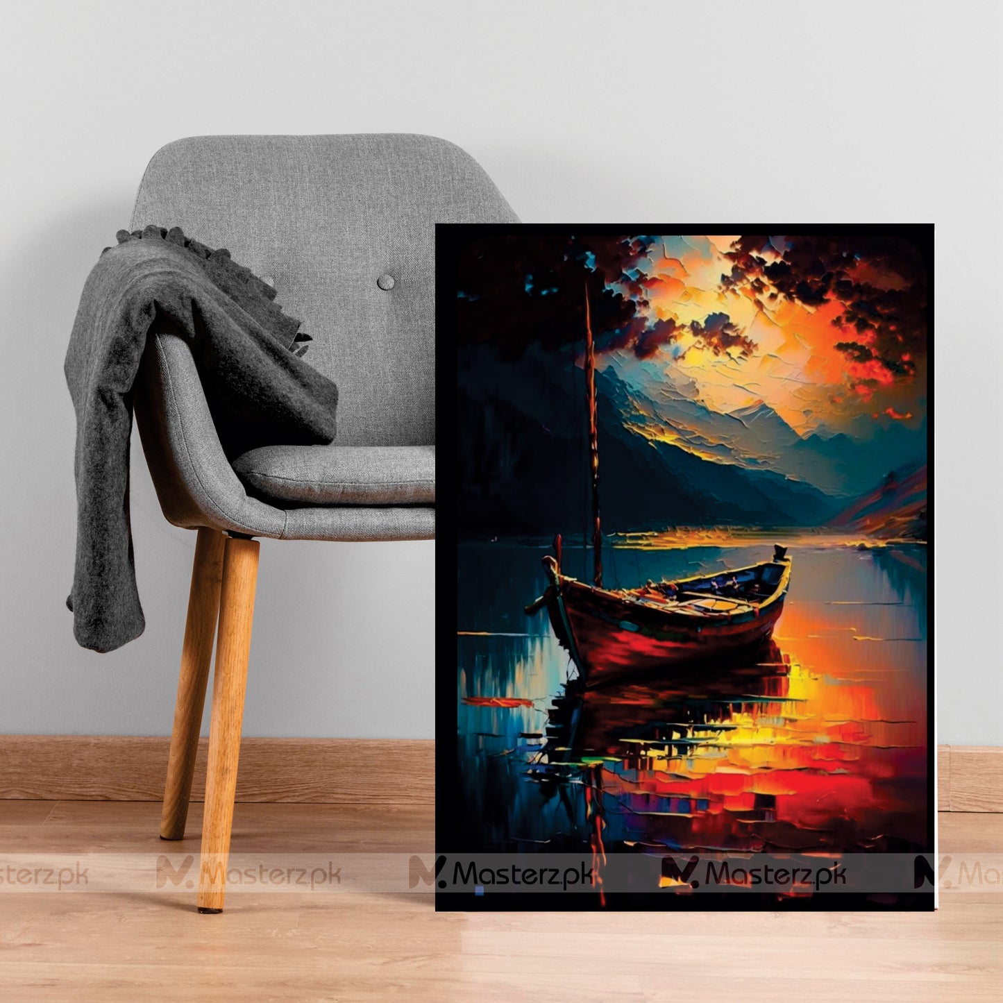 Vibrant Sailboat Framaéstro