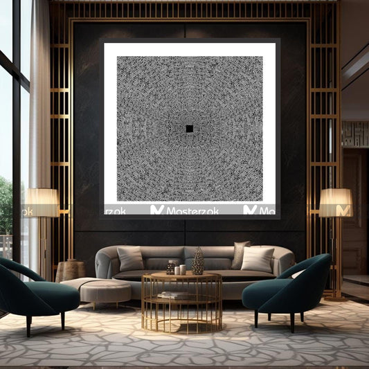 Kaaba Art Abstract Framaéstro