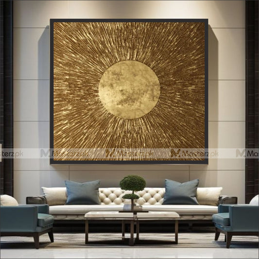 Sunburst Art Abstract Framaéstro