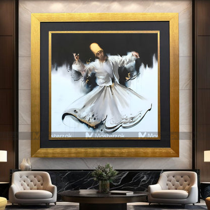 Sufi whirling dervish Framaéstro
