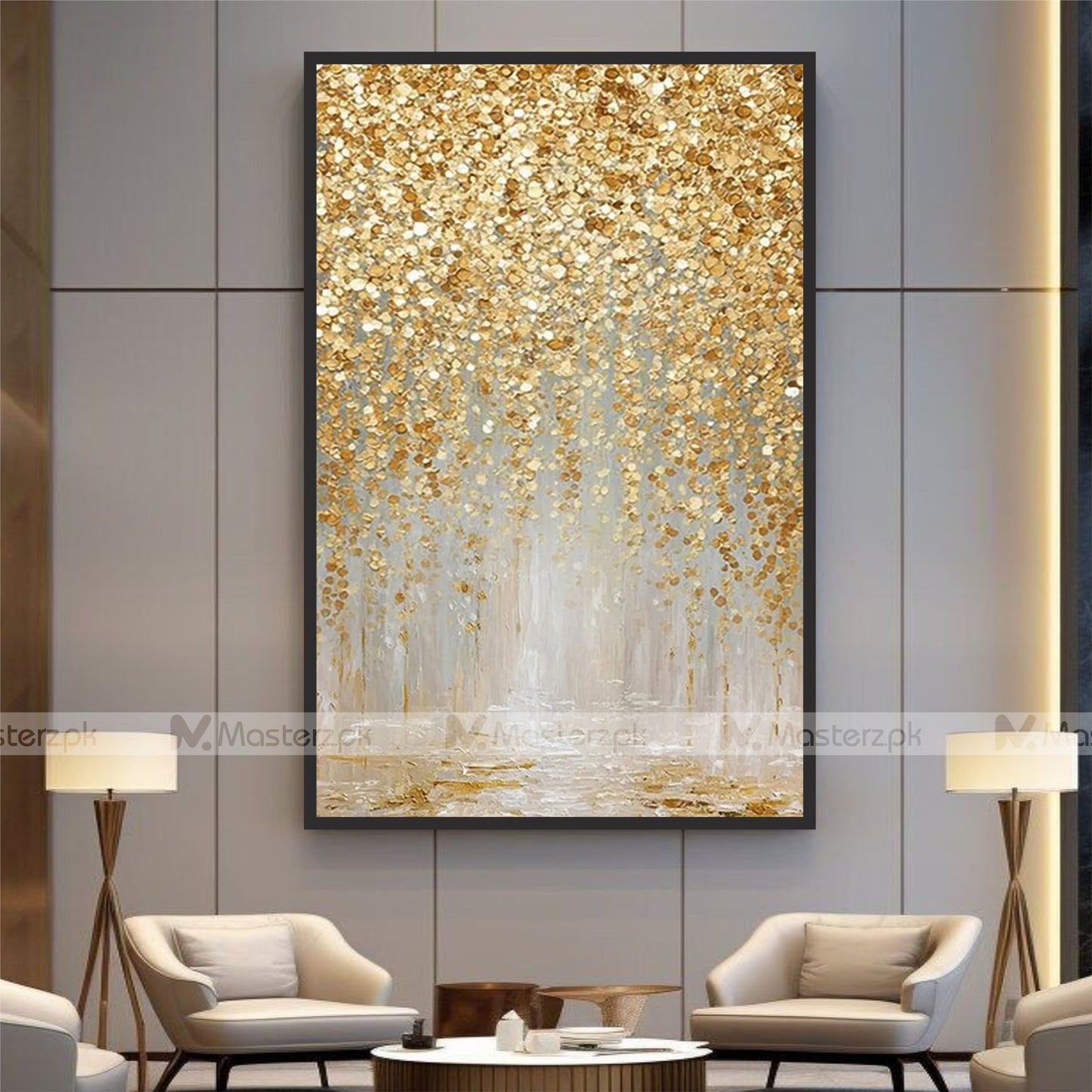 Tree Palette Knife Canvas Framaéstro