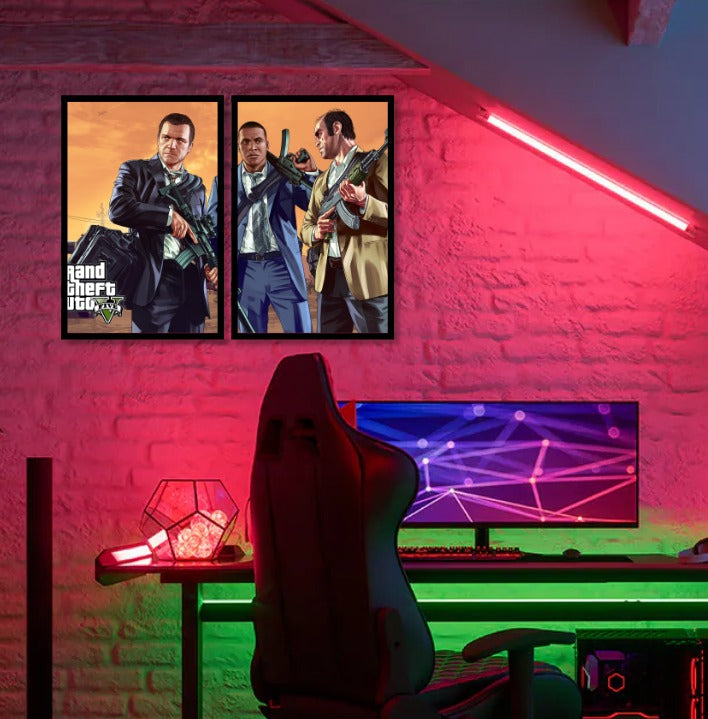 2 Panel GTA Characters Framaéstro
