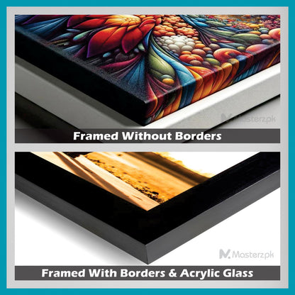 Painting Style Ayat-Ul-Qursi Framaéstro